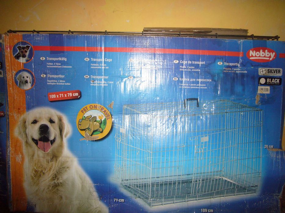 Клетка Nobby 109/71/79  для транспортировки больших собак