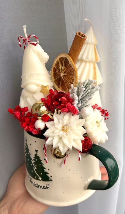 Świece sojowe w kubku