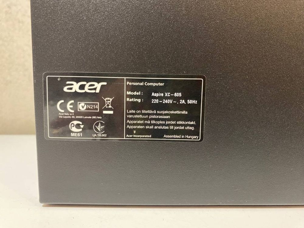 Komputer Acer Aspire