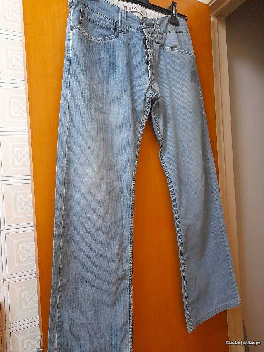 2 Pares Calças Levi Strauss tamanhos 42 - Bom estado