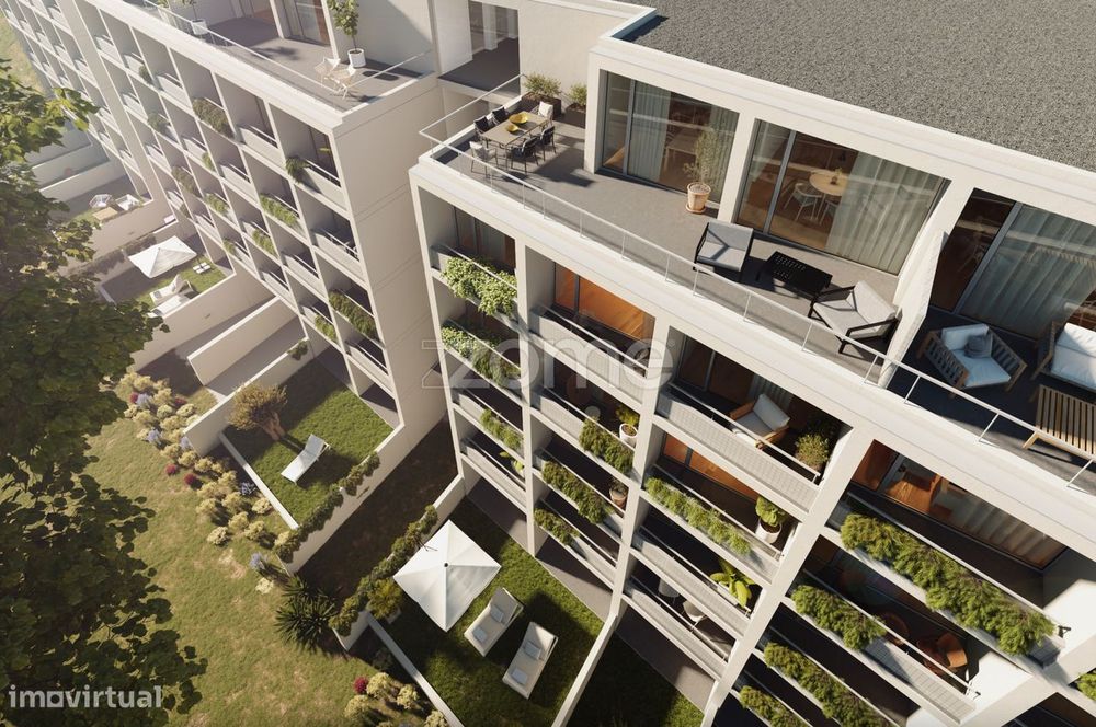 Life In Porto – T1 com 67m² e 46m² de Logradouro Privativo