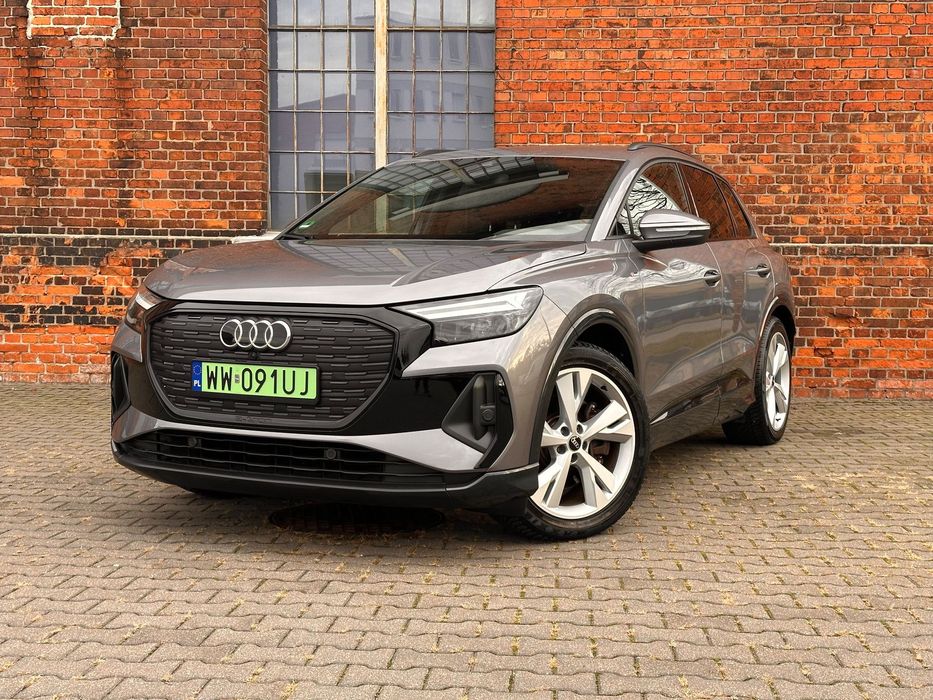 Audi Q4 Sportback e-tron Bezwypadkowy, S-Line,Największa bateria, Quattro 4x4, FV23%