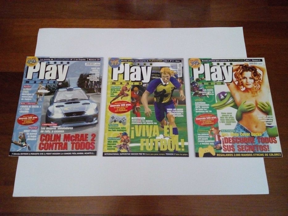 Revistas de Jogos dos anos 90 e 2000