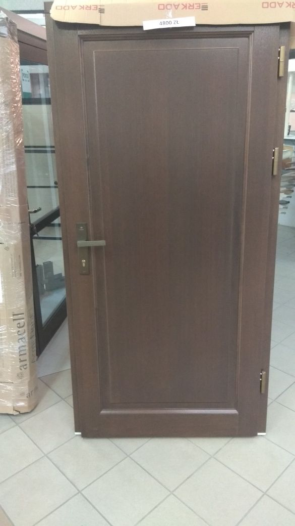 Drzwi Porta Mikea Doorsy Barański  złoty dąb orzech mahoń antracyt