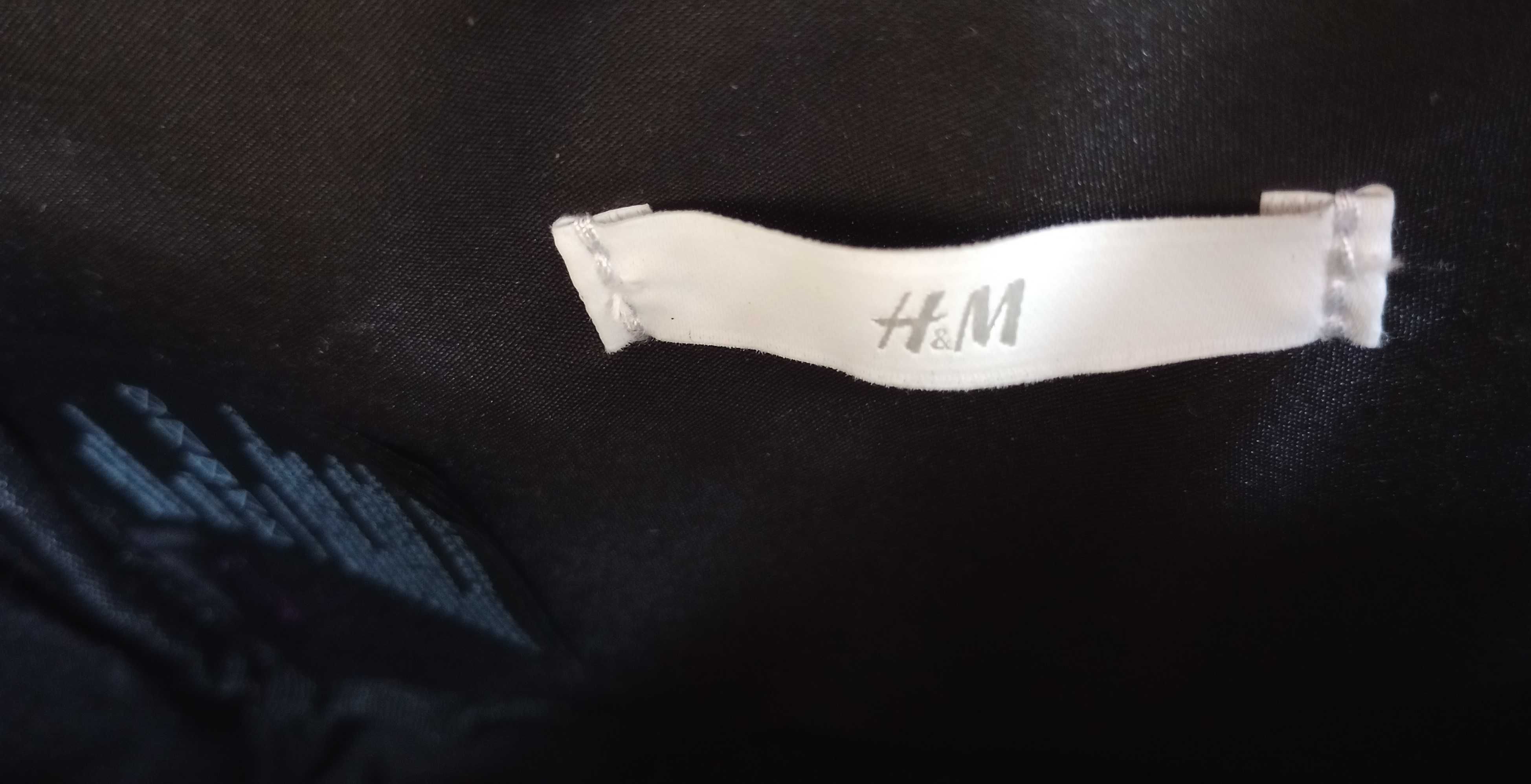 torebka H&M mała czarna crossbody na ramię torba na koncert