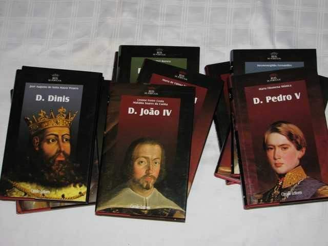 Coleção "Biografias dos Reis de Portugal" (34 volumes)