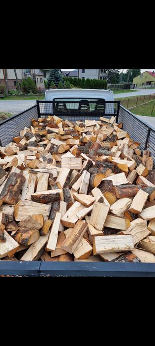 Drewno Kominkowe Opałowe Brzoza Olcha Sosna Osika Grab Dąb