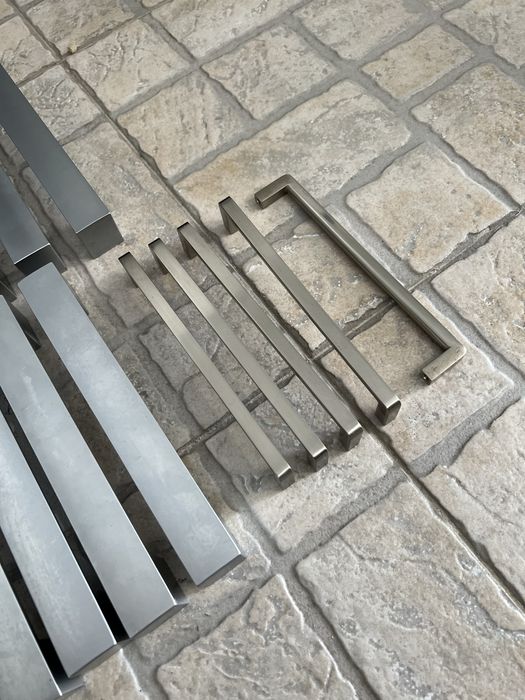 Puxadores inox para cozinha