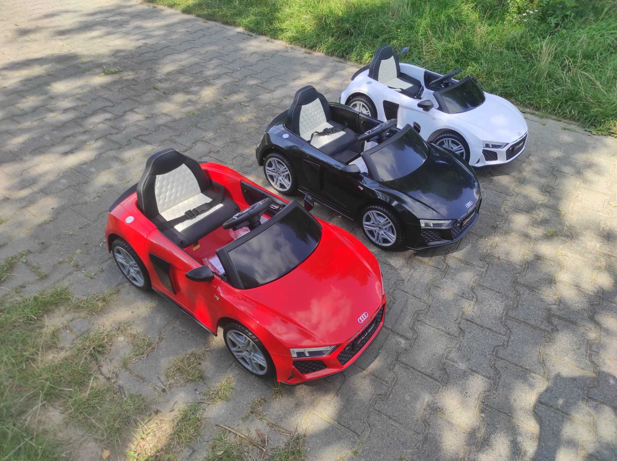 Auto Na Akumulator Audi R8  Skóra  Muzyka  Miękkie Koła