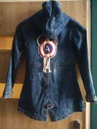 Bluza, narzuta jeans