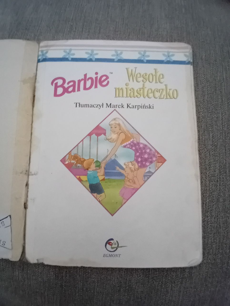 Czytadełko Barbie wesołe miasteczko