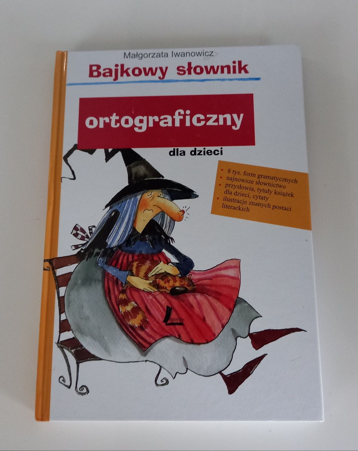 Książka "Bajkowy słownik ortograficzny"
