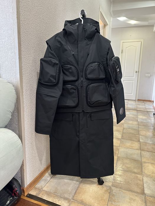 Мужская парка ветровка Nike S(большемерит)