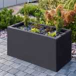 Donica betonowa ogrodowa ZEN 50x100x50 cm grafit Styrobud