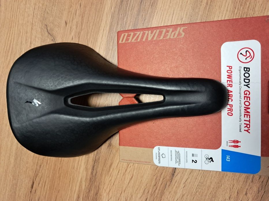 Siodełko karbonowe Specialized Power Arc Pro 143mm.