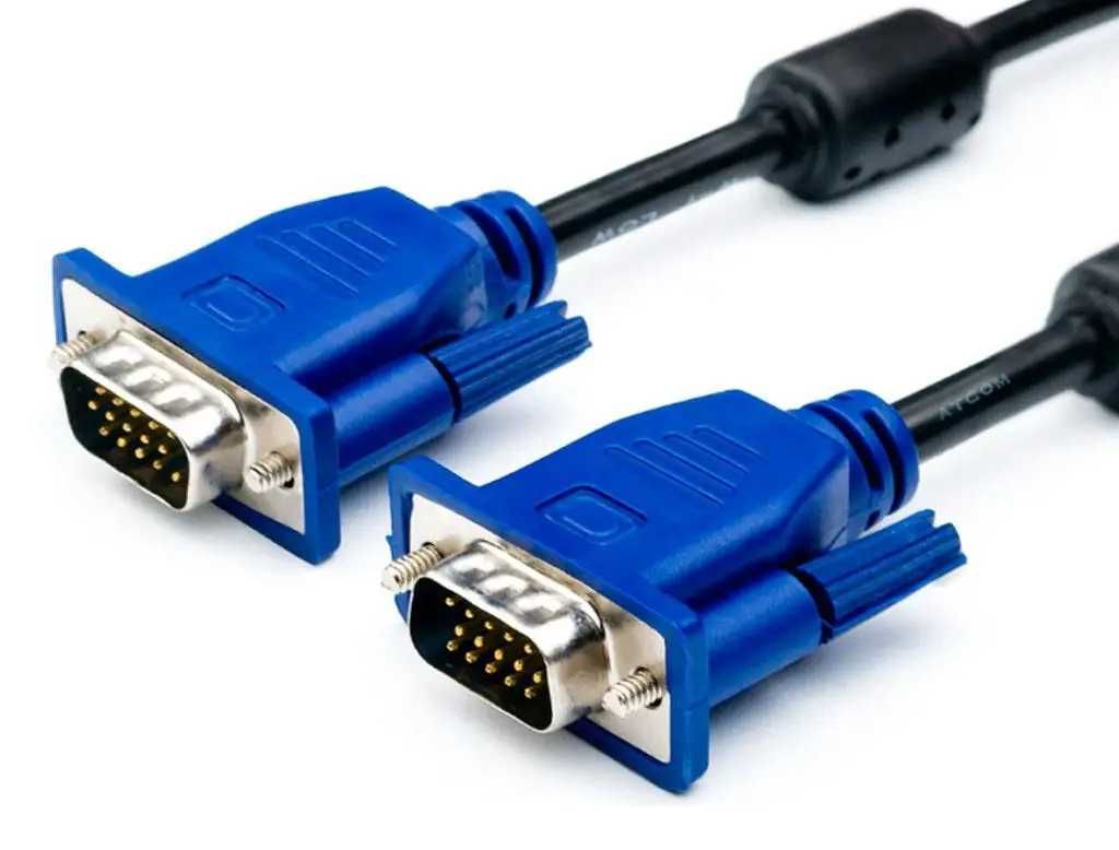 Кабель VGA - VGA 1.5 м папа-папа активный сплиттер D-Sub RGB