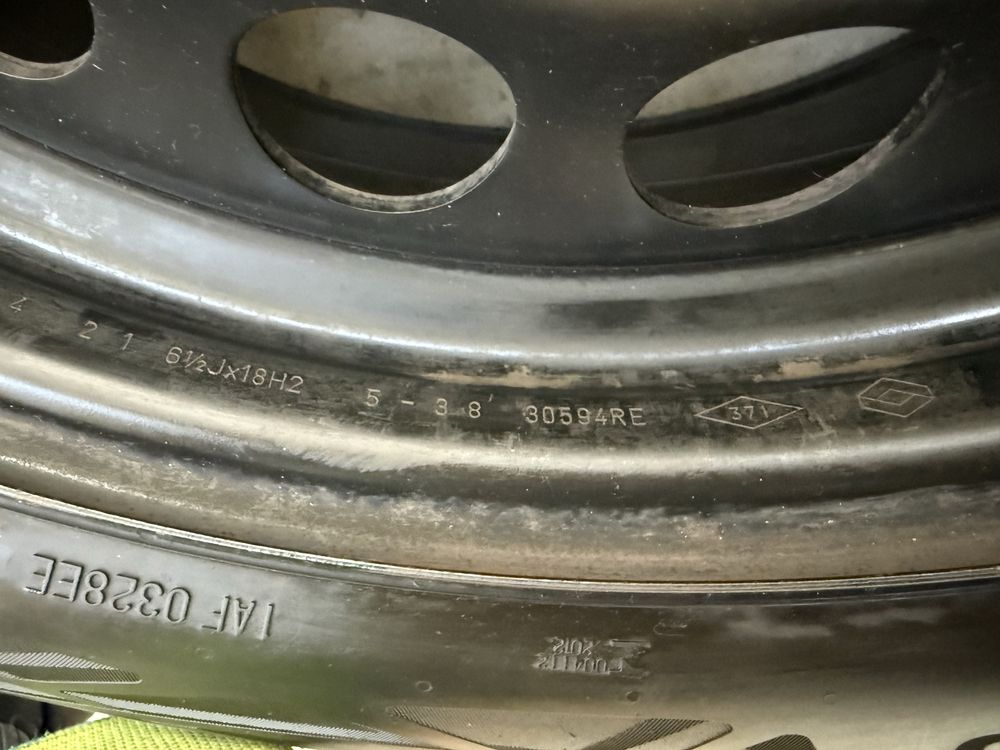 Koło pojedyncze Renault 18”  5x114.3
