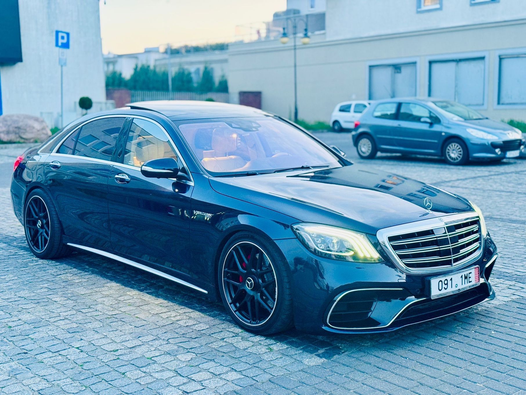 Mercedes-Benz Klasa S Mercedes S560 Amg Line LIFT przerobiony na S63 Amg W222 Zamiana