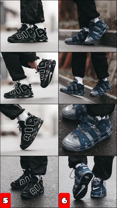БЕЗ ПЕРЕДПЛАТИ‼️Кросівки Nike Air More Uptempo /Унісекс,36-45/ ПРЕМІУМ