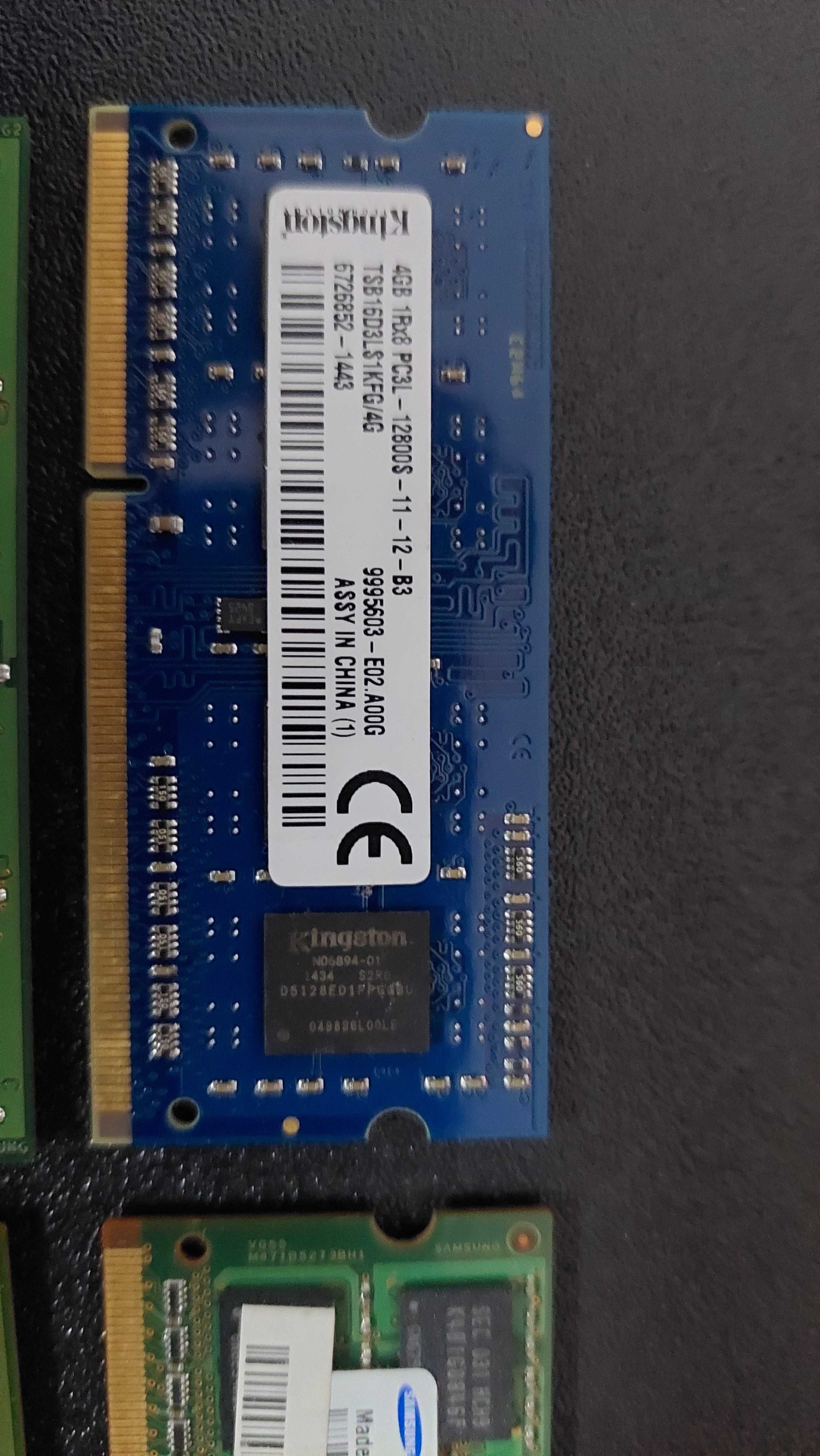 Memorias RAM PC2 PC3   4GB 2 GB 1 GB