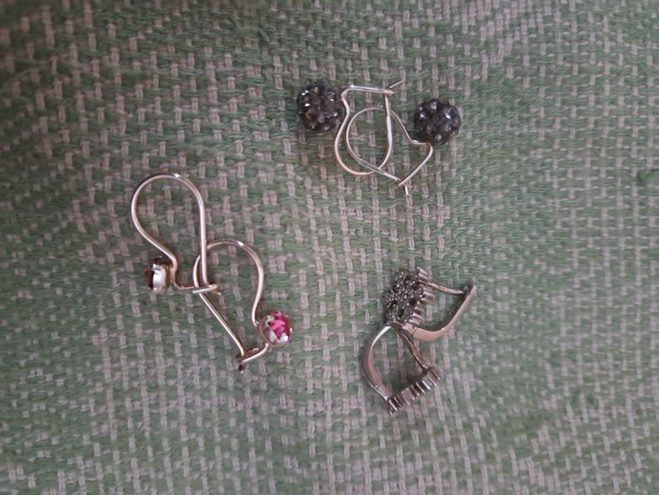 Срібні сережки Польша.