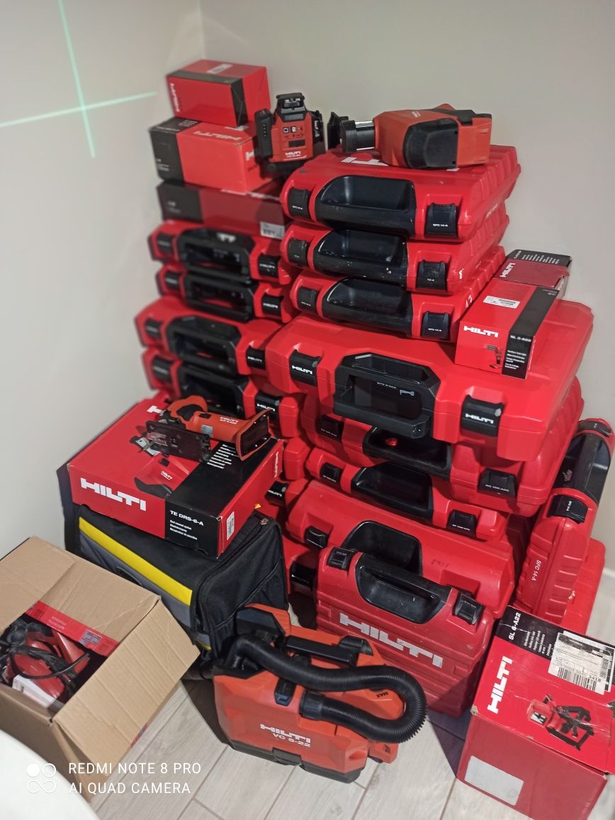 Сумка для інструментів, кейси hilti