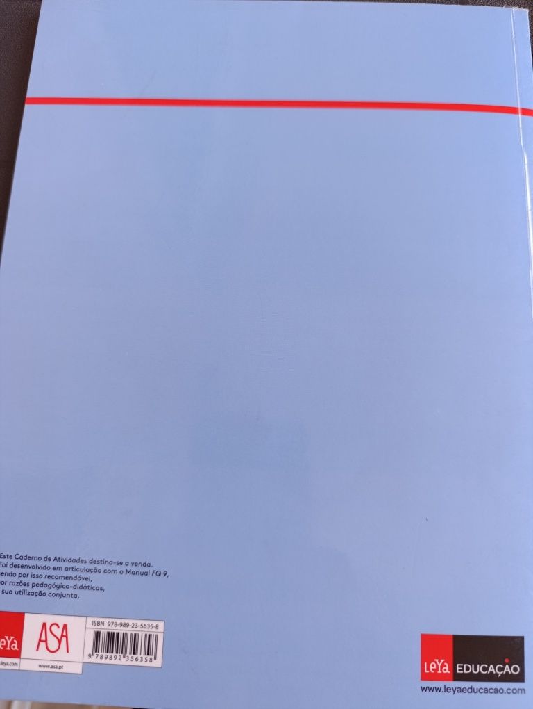 Vendo caderno atividades 9ano, novos