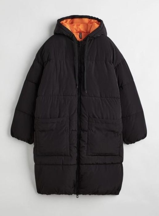 Зимова жіноча довга куртка оверсайз Н&М