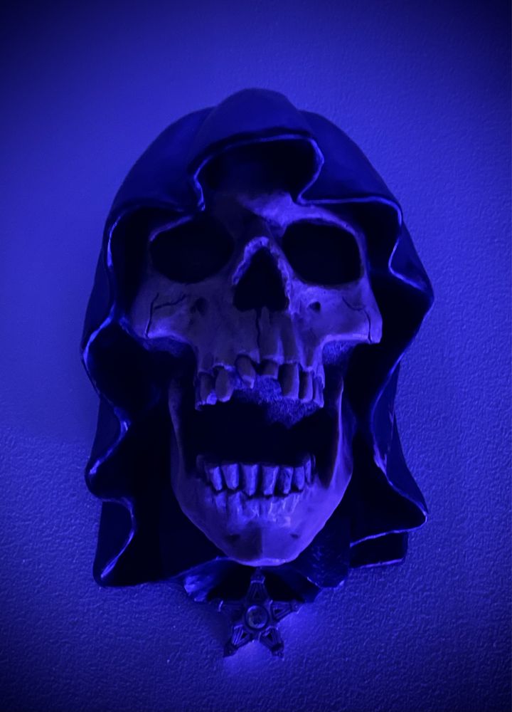 Cabeça de caveira DEATH WISH MASK