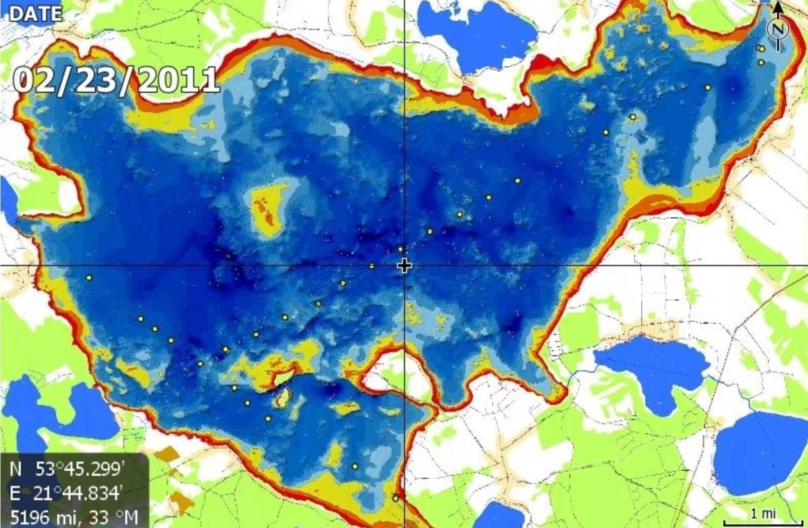 Mapa MaxiMapa Polska Południowa Lowrance, Simrad