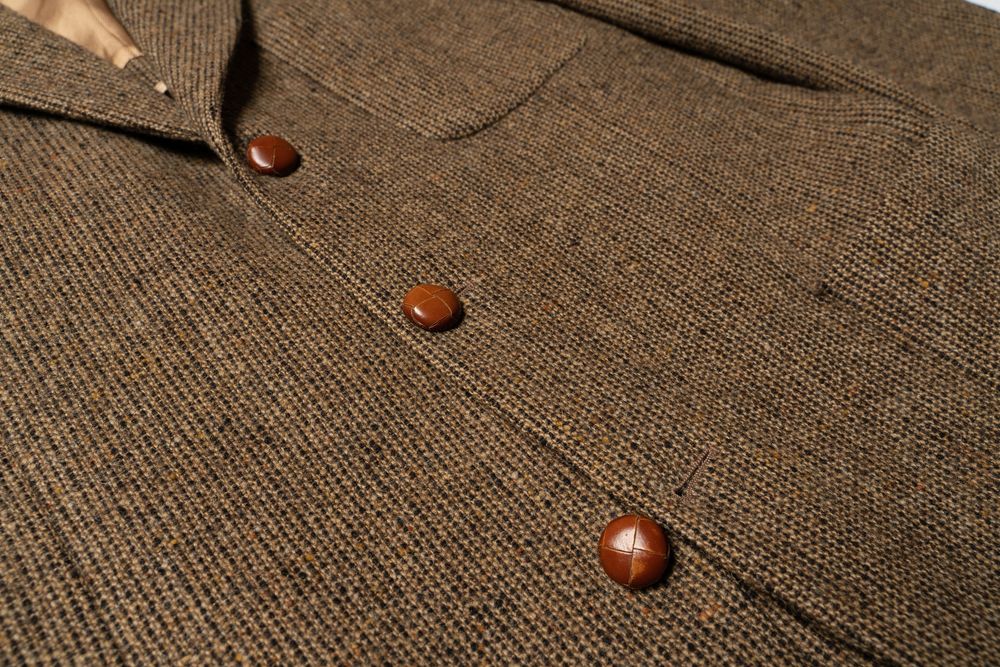 PETER & SONS Tweed Wool Jacket твідовий піджак [Bmh016512]
