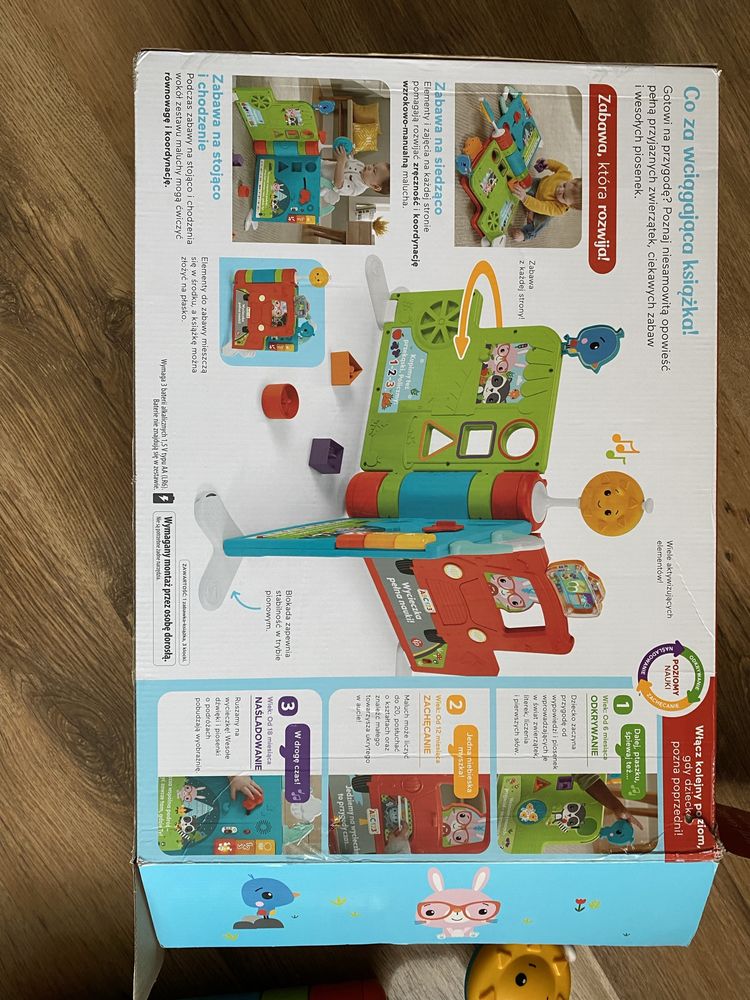 Fisher Price Zabawka Edukacyjna Gigaksiążka