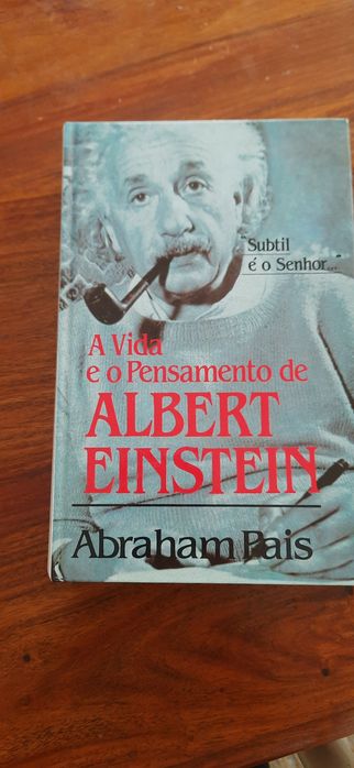 Livro Subtil é o senhor A vida e o pensamento de Albert Einstein