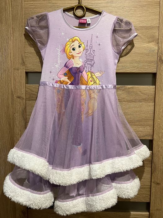 Sukienka kostium przebranie księżniczka roszpunka Disney