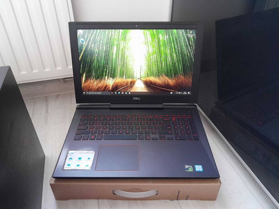 Laptop Gamingowy Dell | Core i7 | Geforce GTX 1050Ti | SSD | 16GB