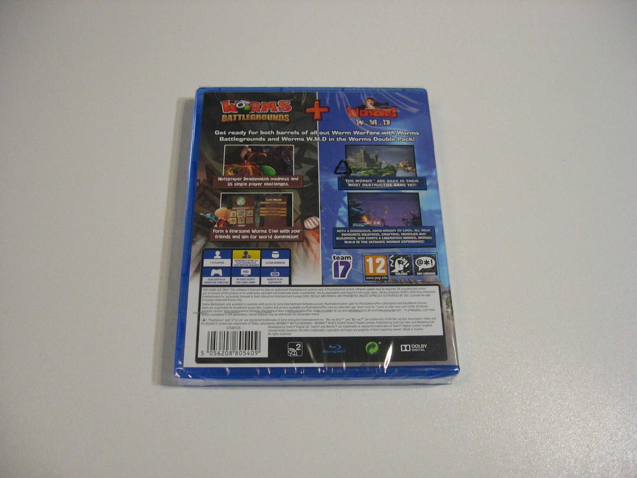 Worms Battlegrounds + Worms W.M.D PL - GRA Ps4 - Opole 4070