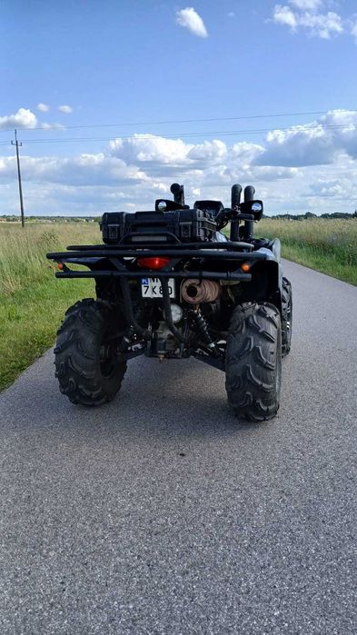 Suzuki King Quad 700, pług, wyciągarka ,dodatkowy zestaw kół