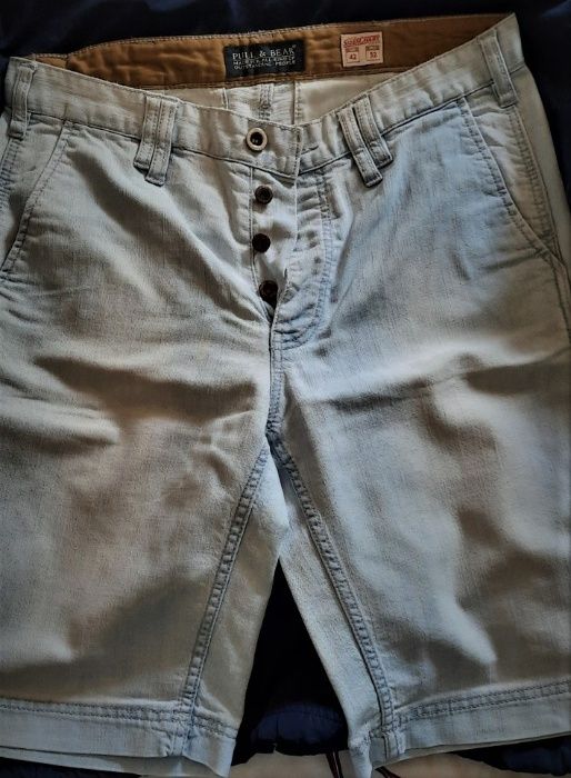 Calções de Ganga Clara