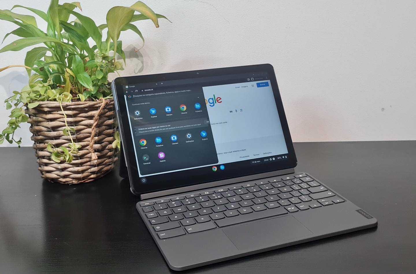 Tablet Lenovo IdeaPad Duet Chromebook | Azul, Cinzento