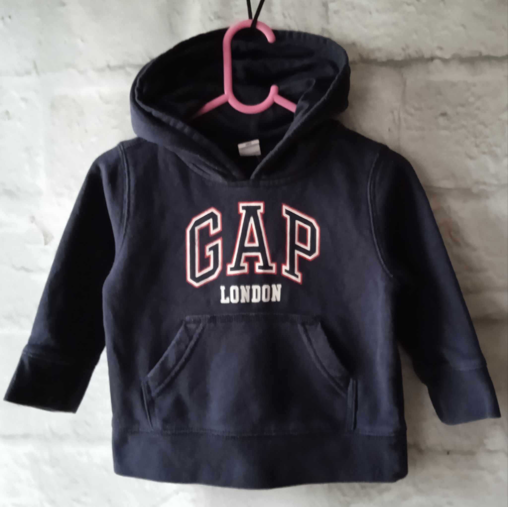 Granatowa bluza baby Gap LONDON 18-24M 90cm