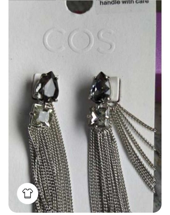 Стильні сучасні сережки COS