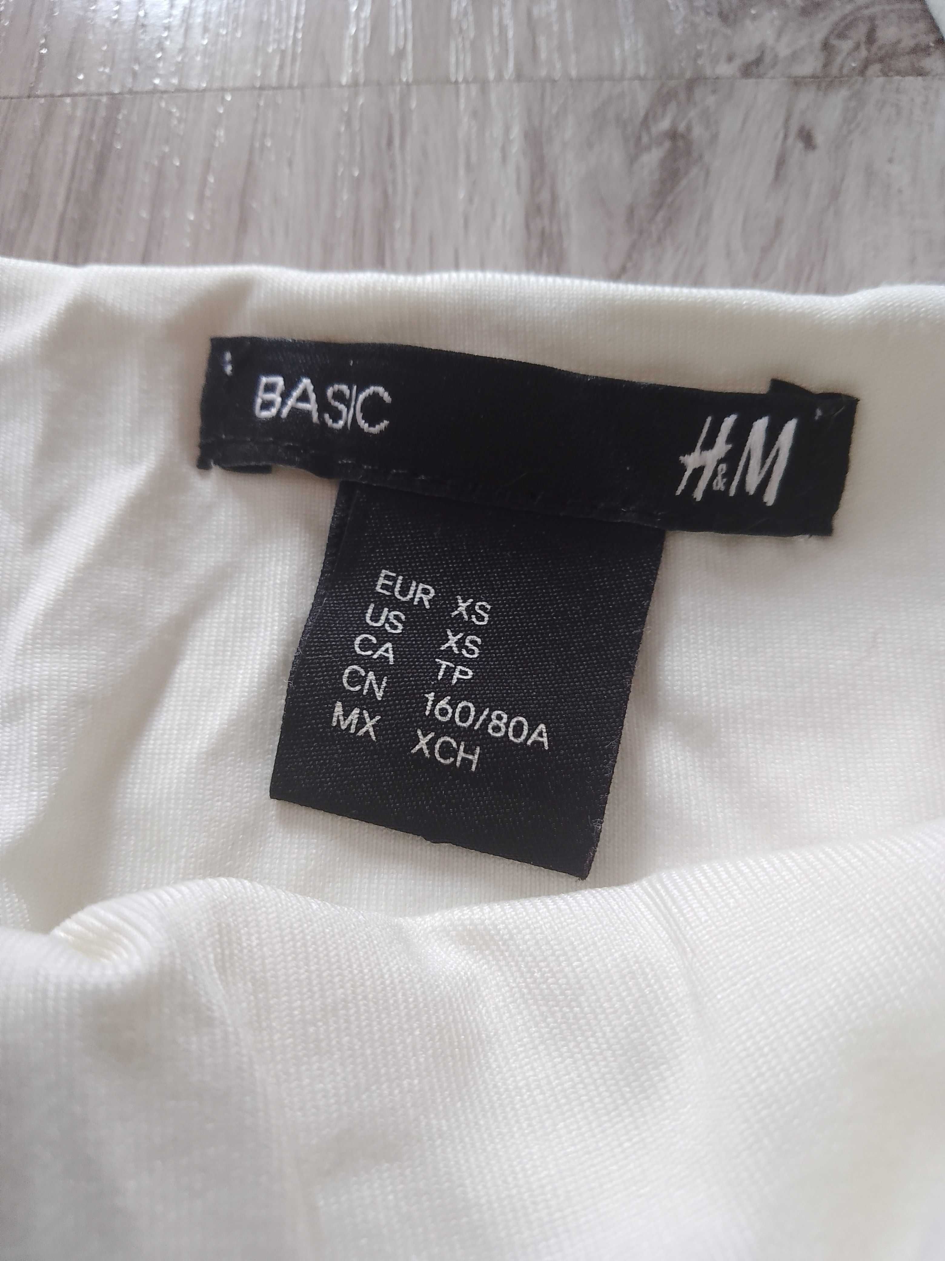 Top damski H&M XS, bluzka na ramiączkach