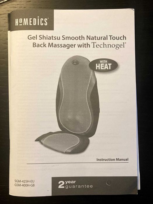 SPA em casa - cadeira massagem com várias opções