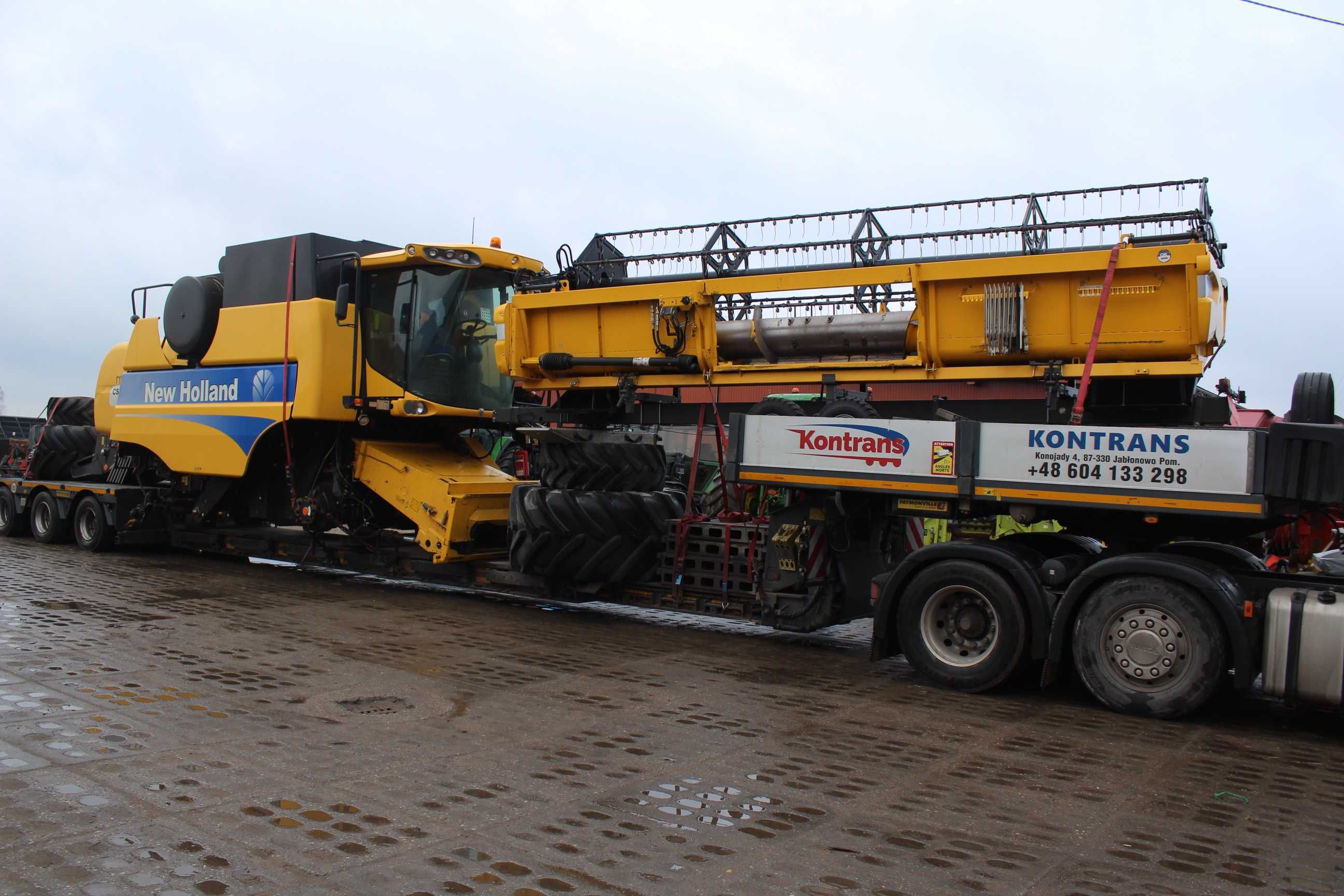 Import Dania New holland csx7060 Igla 1500 mtg kredyt transport IGLA