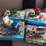 Zestaw lego 4sztuki cana za całość 40zl