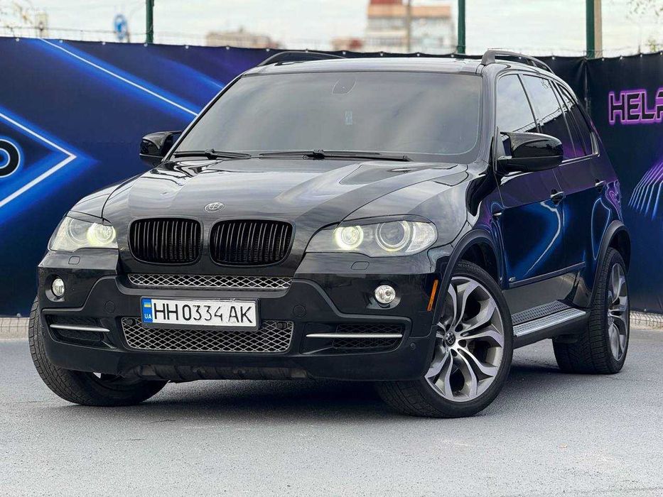 BMW X5 2008, 4.8 газ/бензин, автомат, максимальная комплектация
