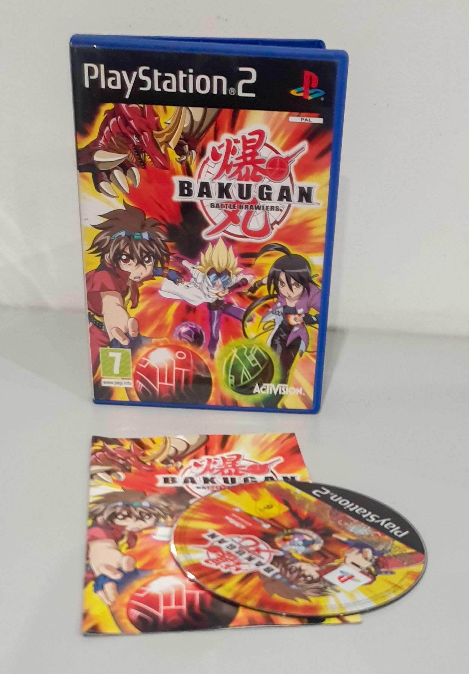 Gra Bakugan Battle Brawlers Ps2 3x Ang