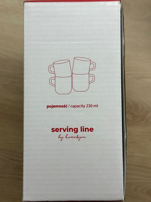 Kubki świąteczne 4 sztuki Home&You 230ml