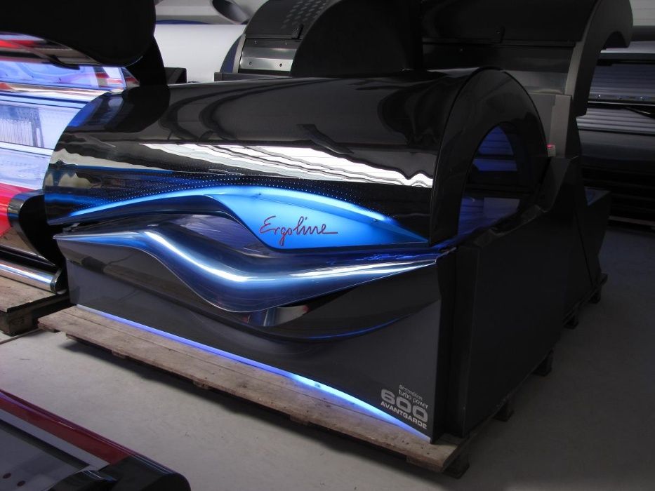 Lampa do solarium hybrydowa Sunmax Red Rave , Platinum , Tan Maker