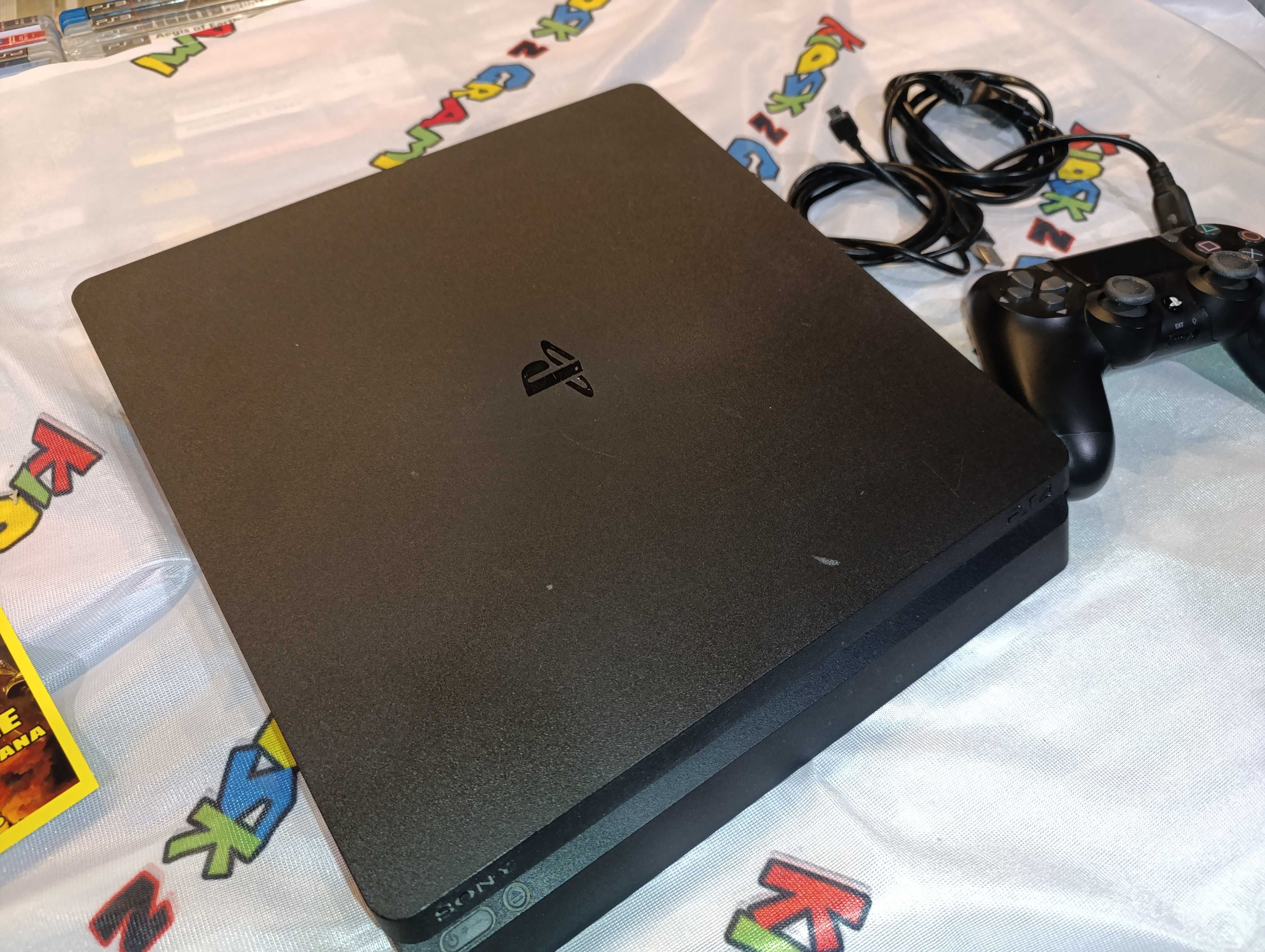 Konsola PS4 Slim 500GB pad oryginalny /możliwa zamiana na inne konsole